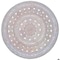 Safavieh 7 x 7 ft. Cape Cod Round Area Rug, Pink & Blue CAP222R-7R - alternate 4